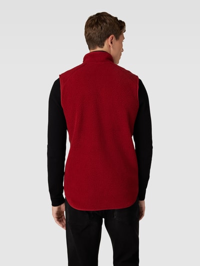 PEAK PERFORMANCE Fleecegilet met borstzak, model 'Pile' Rood - 5