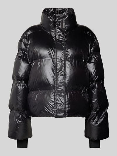 Neo Noir Steppjacke mit Stehkragen Modell 'Rhea' Black 2