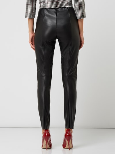 MAC Leggings in Leder-Optik  Black 5