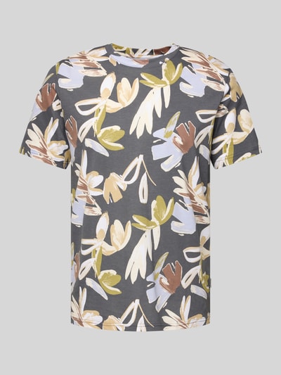 Jack & Jones T-Shirt mit Rundhalsausschnitt Modell 'VARENNA' Dunkelgrau 2