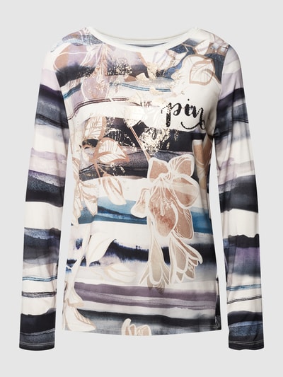 Betty Barclay Longsleeve mit Motiv-Print Beige 2