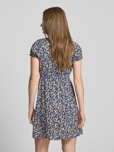 Apricot Minikleid mit U-Ausschnitt Marine 5