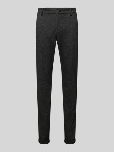 Tom Tailor Denim Slim fit chino met viscosegehalte Antraciet - 2