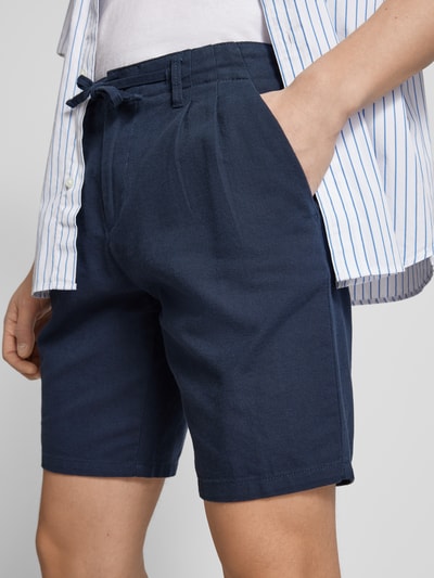 Only & Sons Shorts mit elastischem Bund Modell 'LARGO' Dunkelblau 3