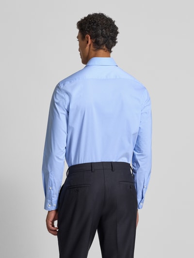 Christian Berg Men Regular fit vrijetijdsoverhemd met kentkraag Bleu - 5