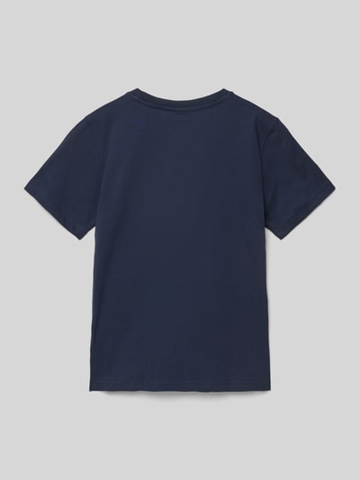 CHAMPION T-shirt met labelprint Marineblauw - 3