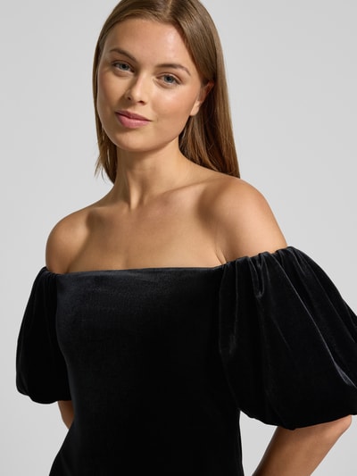 Lauren Ralph Lauren Sukienka koktajlowa z odkrytymi ramionami model ‘FARAINE’ Czarny 3