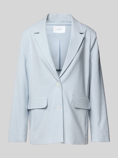 OPUS Blazer met reverskraag, model 'Jaomi' Lichtblauw - 2