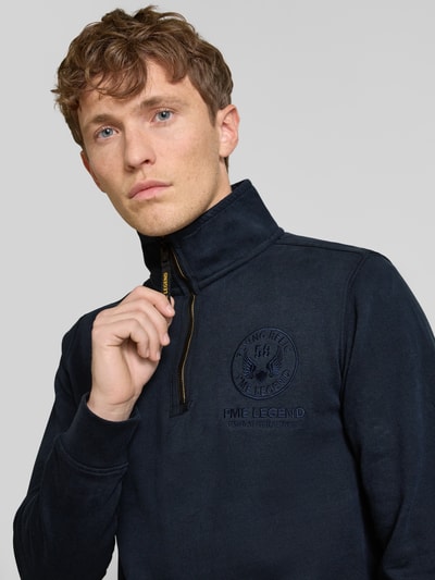 PME Legend Sweatshirt mit Stehkragen Marine 3