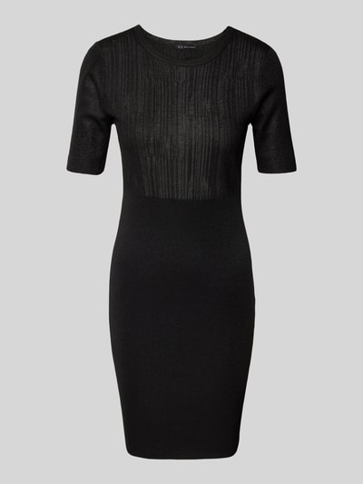 ARMANI EXCHANGE Knielanges Kleid mit Rundhalsausschnitt Black 2