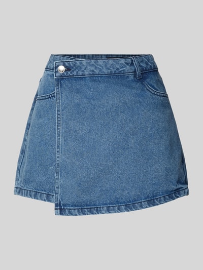 Noisy May Jeansshorts in Wickel-Optik Modell 'NOAMI' Jeansblau 2