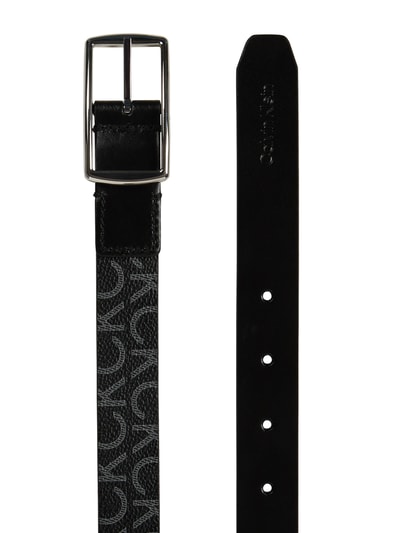 CK Calvin Klein Wendegürtel aus Leder  Schwarz 3