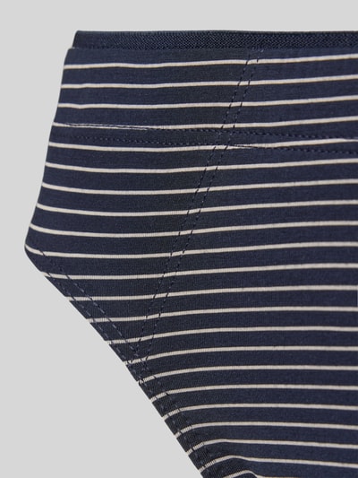 Schiesser Slip mit Label-Detail Marine 2