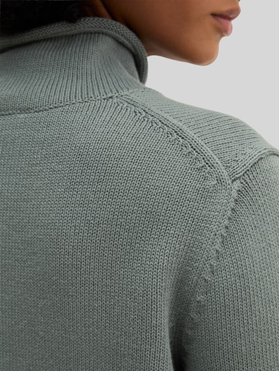 Marc O'Polo Turtleneck aus reiner Baumwolle Aqua 3