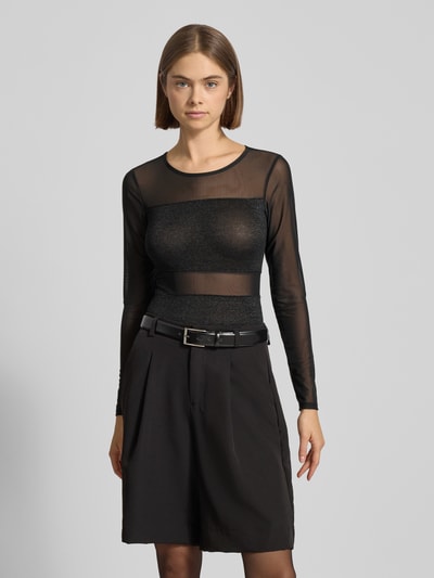 Only Slim Fit Body aus Viskose-Mix Modell 'ESTHER' Black 4