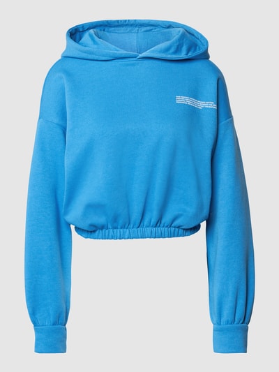 Only Hoodie mit Statement-Print Modell 'Cooper' Blau 2