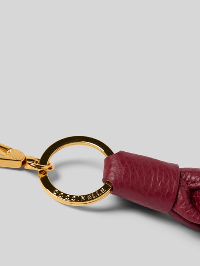 Coccinelle Hanger in gevlochten look, model 'Boheme' Bordeaux - 2