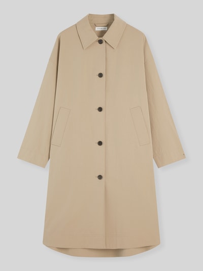 Tommy Hilfiger Loose Fit Trenchcoat aus Baumwoll-Mix Camel 1