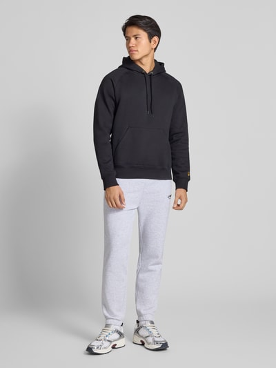 Jack & Jones Regular Fit Sweatpants mit elastischen Bund Modell 'KANE' Hellgrau Melange 1