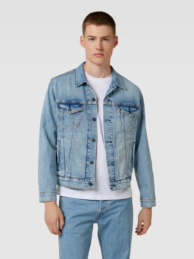 Levi's® Jeansjacke mit Brusttaschen Modell 'THE TRUCKER' Jeansblau 4