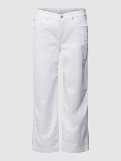 MAC Regular Fit Jeans im 5-Pocket-Design Modell 'CULOTTE' Weiss 2