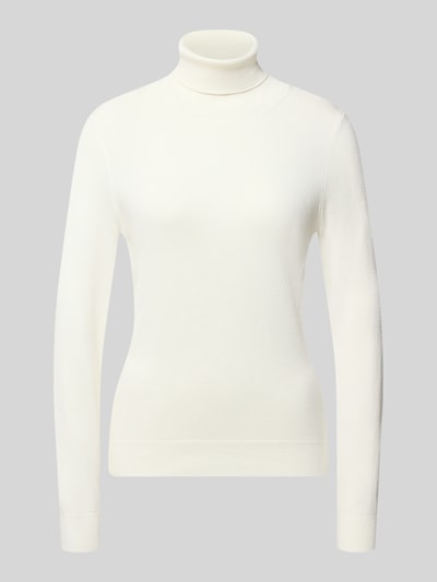 Christian Berg Woman Longsleeve mit Rollkragen Offwhite 1