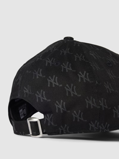 New Era Baseballpet met logomotief Zwart - 3