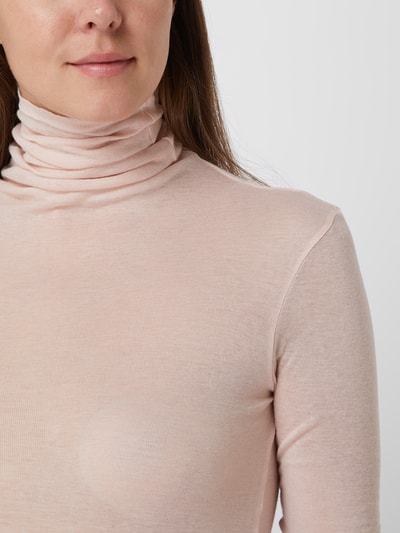 American Vintage Rollkragenpullover aus Baumwolle Modell 'Massachusetts' Rose 3