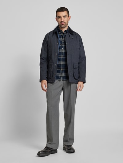 Barbour Tailored fit vrijetijdsoverhemd met button-downkraag, model 'Betsom' Lichtgrijs - 1