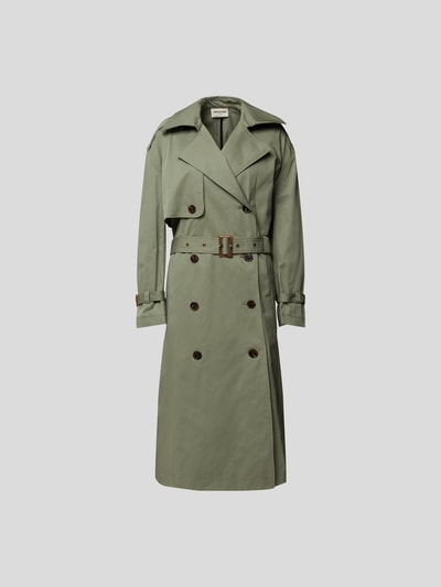 Zadig & Voltaire Trenchcoat mit Taillengürtel Schilf 2