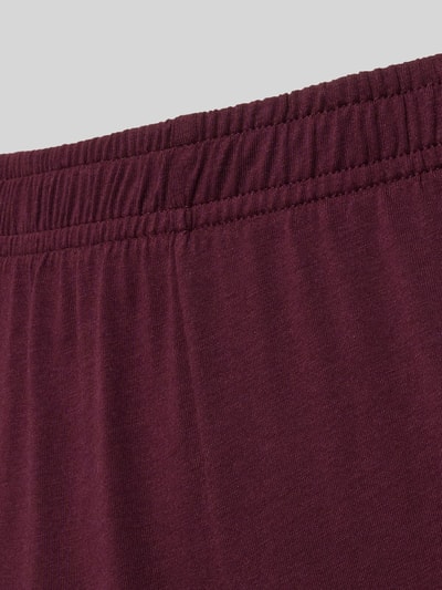 Produktfoto, Relaxed Fit Pyjama-Hose aus reiner Bio-Baumwolle von Jake*s Casual, Optik: Unifarben, elastischer Bund, Jersey-Stretch Material.