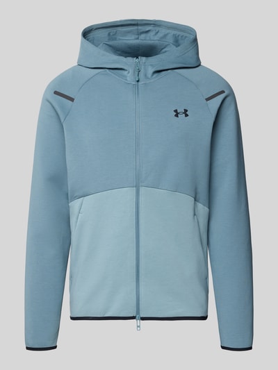 Under Armour Trainingsjack met tweewegsritssluiting, model 'Unstoppable' Mintgroen - 2