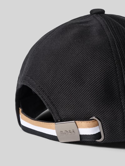 BOSS Cap mit Logo-Stitching Black 3