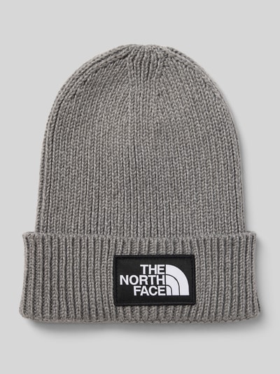 The North Face Beanie met labeldetail Middengrijs gemêleerd - 1