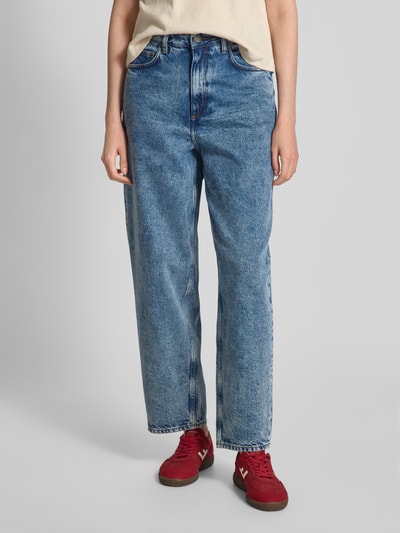 American Vintage Mom Fit Jeans im 5-Pocket-Design Modell 'JOYBIRD' Blau 4