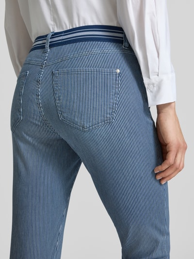 Angels Caprijeans mit Eingrifftaschen Modell 'Ana' Blau 3