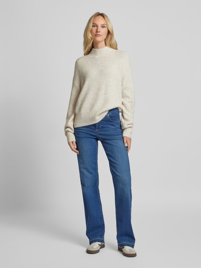 Angels Straight leg jeans in 5-pocketmodel, model 'Lara' Blauw - 1