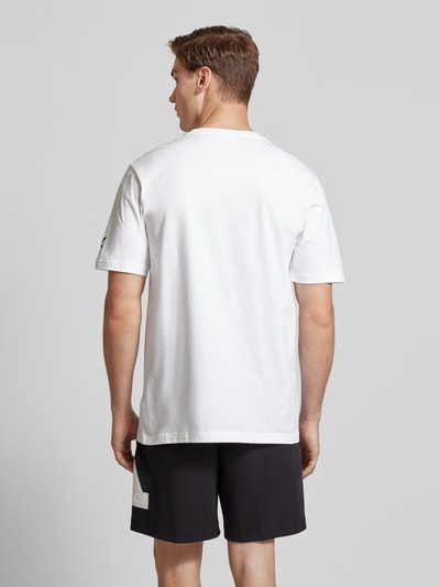 adidas Originals T-Shirt mit Label-Print Weiss 5