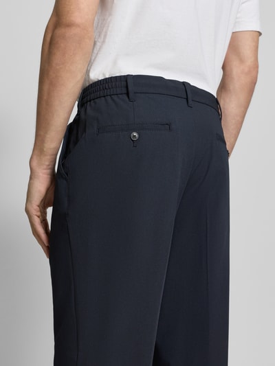 MCNEAL Wide Leg Fit Stoffhose mit Viskose-Anteil Marine 3