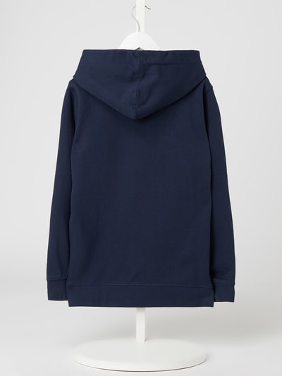 Petrol Hoodie van katoen Marineblauw - 3