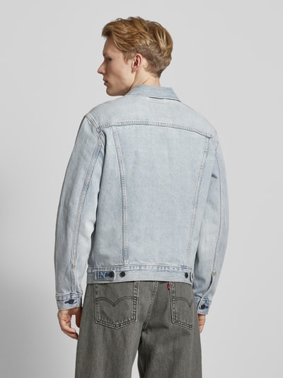 Levi's® Jeansjacke mit Brustpattentaschen Modell 'THE TRUCKER JACKET' Hellblau 5