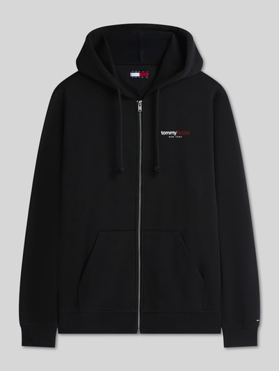 Tommy Jeans relaxed fit sweatjack van katoenmix Zwart - 2