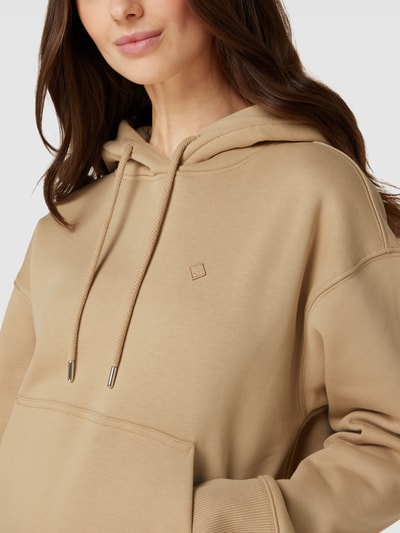 Gant Hoodie met labeldetail, model 'Icon' Beige - 3