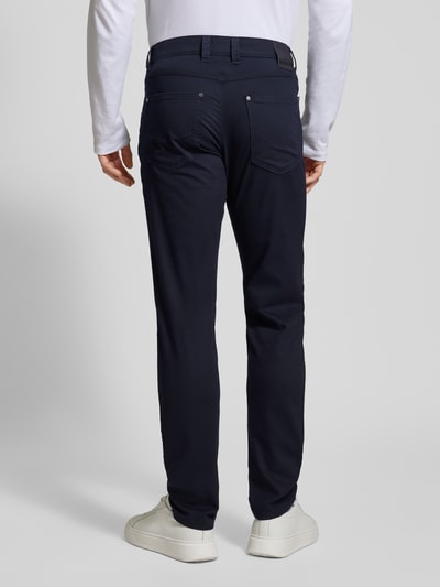 bugatti Regular Fit Chino im 5-Pocket-Design Modell 'CORDOBA' Marine 5