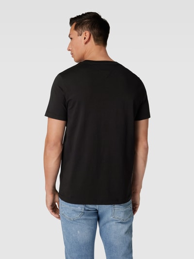 Tommy Hilfiger T-Shirt mit Label-Print Black 5