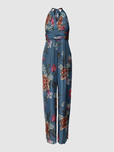 Mascara Jumpsuit met all-over motief Grafiet - 2