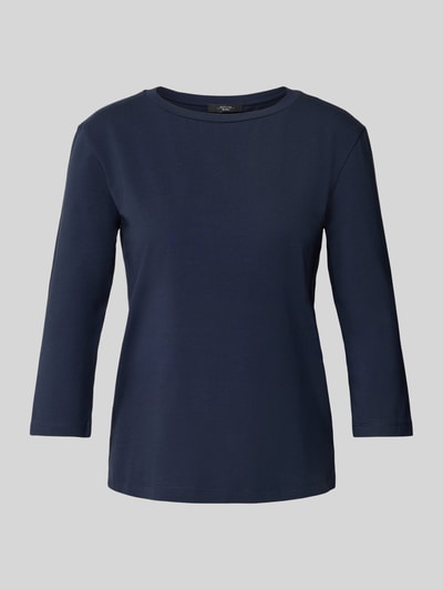 Weekend Max Mara Shirt met 3/4-mouwen, model 'MULTIA' Marineblauw - 2