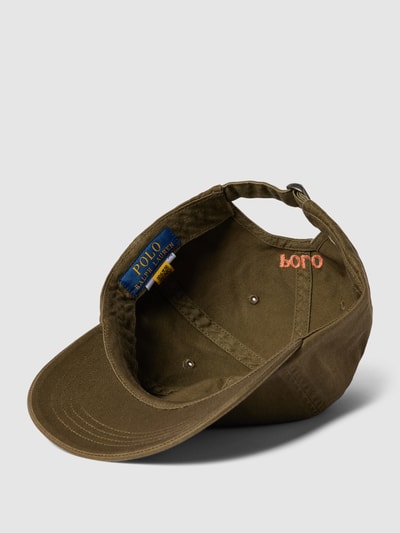 Polo Ralph Lauren Basecap mit Logo-Stitching Oliv 2