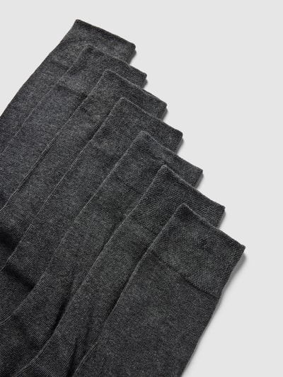 MCNEAL Socken mit Label-Stitching im 7er-Pack Anthrazit meliert 2