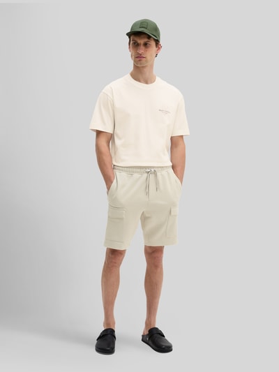 Marc O'Polo Regular Fit Cargoshorts aus reiner Baumwolle Mittelgrau 1
